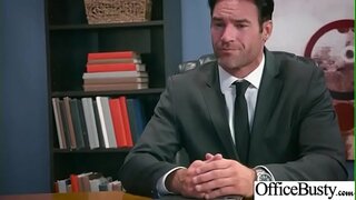 (Valentina Nappi) Slut Grandi Tette Ragazza Ottiene Inchiodato In Ufficio vid-30