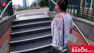 Viegli nokļūt: Adrienne Skūpsts ir netīrs ole gailis atkarīgi plaša! Cambaron.com